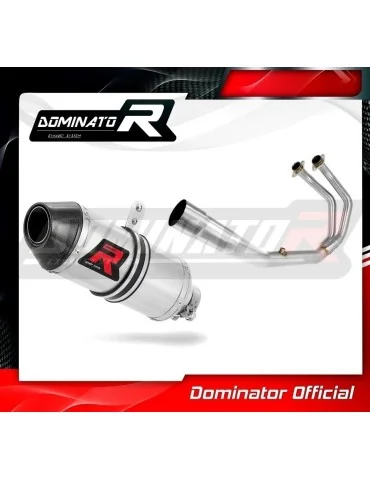 Ligne d'échappement complète inox Dominator HP3 pour Yamaha MT 03 (2017-2019)