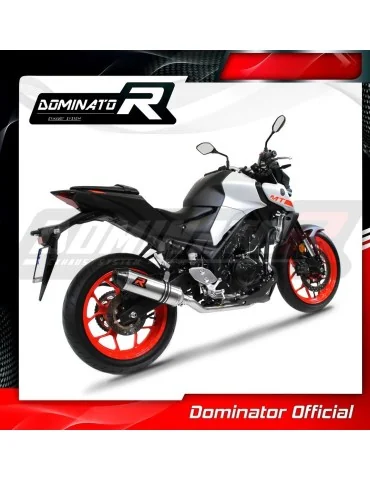 Ligne d'échappement complète inox Dominator HP3 pour Yamaha MT 03 (2017-2019)