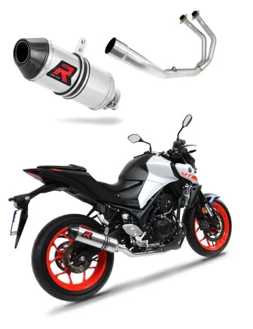 Ligne d'échappement complète inox Dominator HP3 pour Yamaha MT 03 (2014-2016)