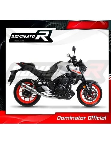 Ligne d'échappement complète inox Dominator HP3 pour Yamaha MT 03 (2014-2016)