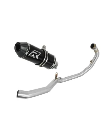 Ligne d'échappement complète inox Dominator HP3 Noir pour Husqvarna Vitpilen 401 (2020-2023)