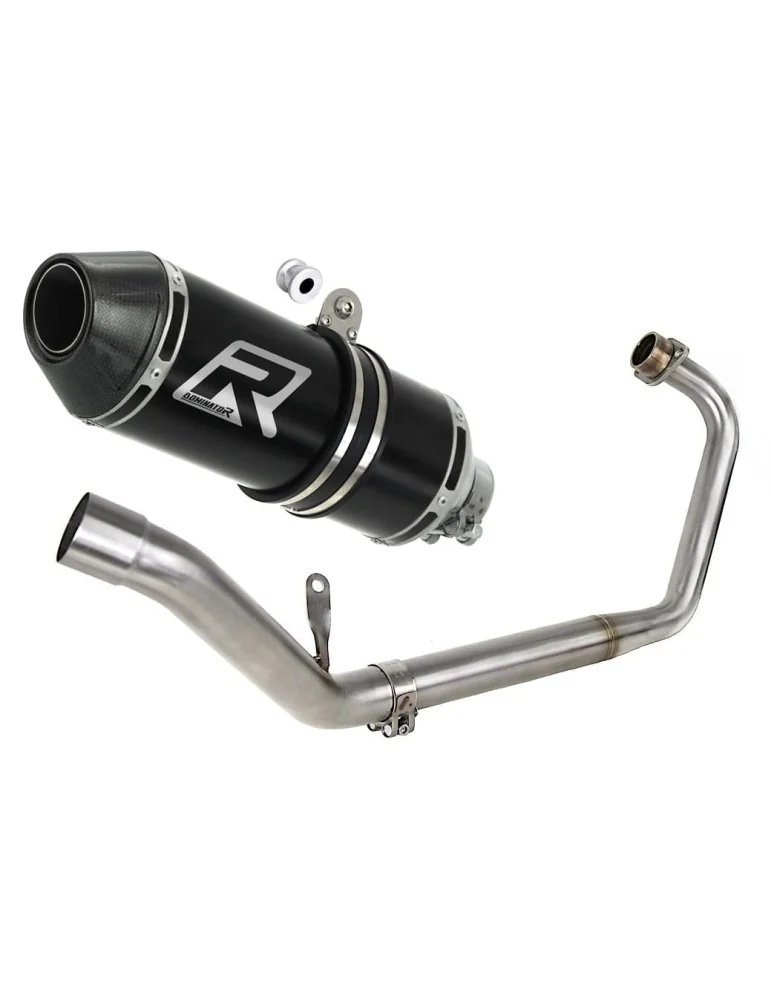 Ligne d'échappement complète inox Dominator HP3 Noir pour Honda CBR 150 R (2011-2016)