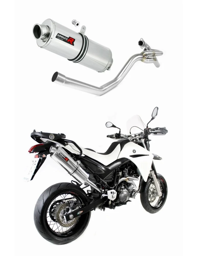 Silencieux slip-on Dominator latéral 2 en 1 OV pour Yamaha XT 660 X (2004-2016)
