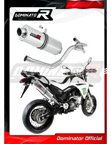 Silencieux slip-on Dominator latéral 2 en 1 OV pour Yamaha XT 660 X (2004-2016)
