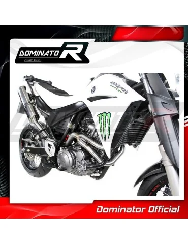 Silencieux slip-on Dominator latéral 2 en 1 OV pour Yamaha XT 660 R (2004-2016)
