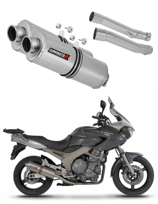 Silencieux slip-on Dominator OV pour Yamaha TDM 900 2002-2013, vue 1