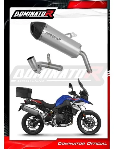 Silencieux slip-on Dominator HP7 Titane pour BMW F850GS (2021-2023)
