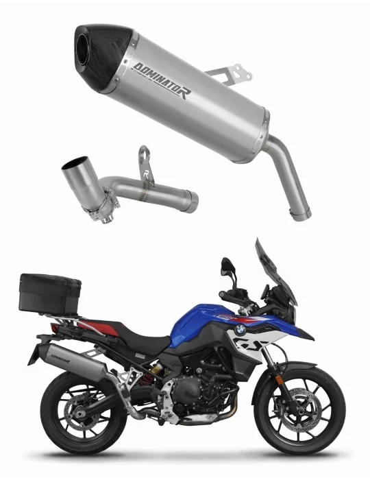 Silencieux slip-on Dominator HP7 Titane pour BMW F900GS Adventure 2024, vue 1