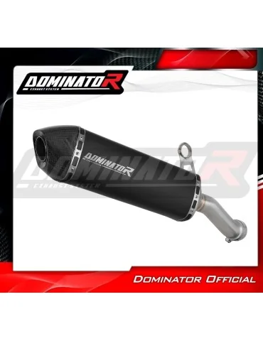 Silencieux slip-on homologué Dominator HP7 Noir pour BMW R1250GS Adventure (2018-2023)
