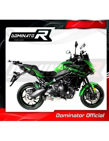Ligne d'échappement complète inox Dominator HP1 pour Kawasaki Versys 650 (2015-2020)