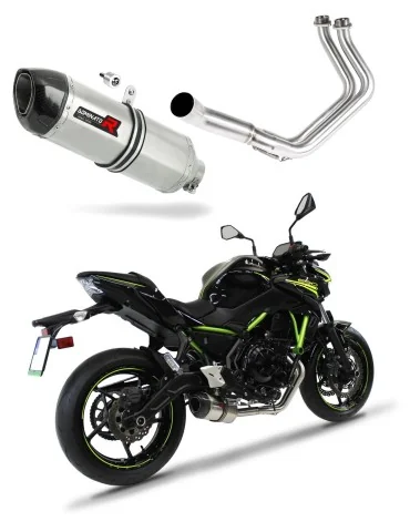 Ligne d'échappement complète inox Dominator HP1 pour Kawasaki Z650 (2017-2023)