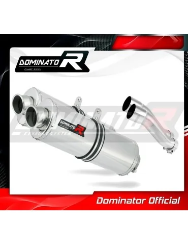 Silencieux slip-on Dominator OV pour Kawasaki GPZ 500 (1987-2003)