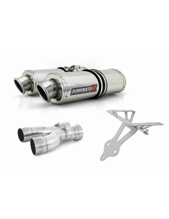 Silencieux slip-on Dominator OV pour Ducati 999 2001-2006, vue 1