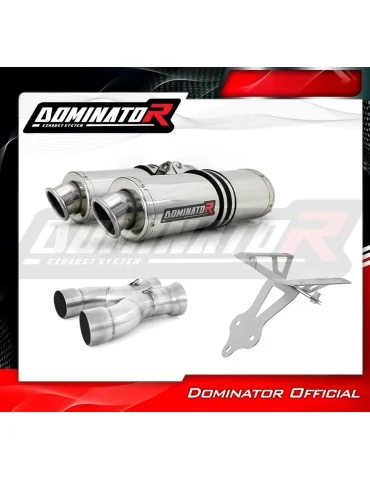 Silencieux slip-on Dominator OV pour Ducati 999 (2001-2006)