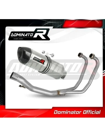 Ligne d'échappement complète inox Dominator HP1 pour Suzuki GS 500F (2004-2014)