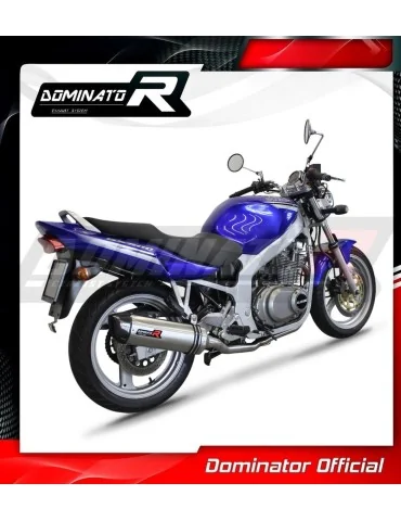Ligne d'échappement complète inox Dominator HP1 pour Suzuki GS 500F (2004-2014)