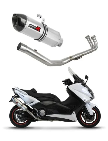 Ligne d'échappement complète inox Dominator HP1 pour Yamaha XP 530 T-max (2012-2016)