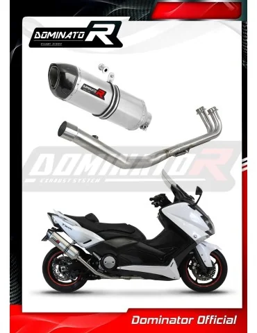 Ligne d'échappement complète inox Dominator HP1 pour Yamaha XP 530 T-max (2012-2016)
