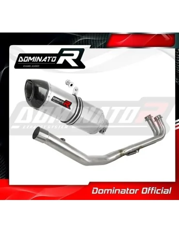 Ligne d'échappement complète inox Dominator HP1 pour Yamaha XP 530 T-max (2012-2016)