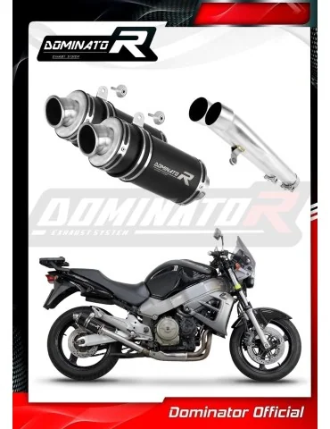 Silencieux slip-on Dominator GP1 Noir pour Honda CB 1100 X11