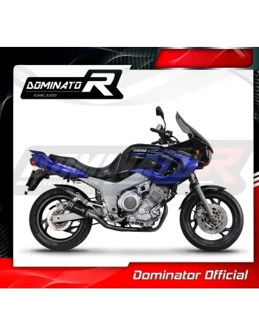 Silencieux slip-on Dominator GP1 Noir pour Yamaha TDM 850 (1991-1995)