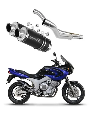 Silencieux slip-on Dominator GP1 Noir pour Yamaha TDM 850 (1996-2001)