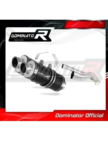 Silencieux slip-on Dominator GP1 Noir pour KTM 990 Super Duke (2005-2013)