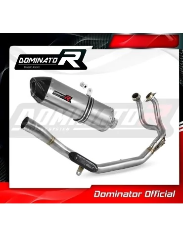Ligne d'échappement complète inox Dominator HP7 pour Honda CRF 1000L Africa Twin (2016-2019)