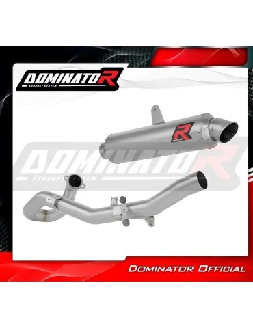 Ligne d'échappement complète inox Dominator GPF pour KTM 690 Smc-r (2026)