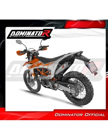 Ligne d'échappement complète inox Dominator GPF pour KTM 690 Smc-r (2026)