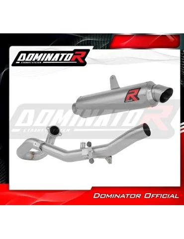 Ligne d'échappement complète inox Dominator GPF pour Husqvarna 701 Enduro (2026)