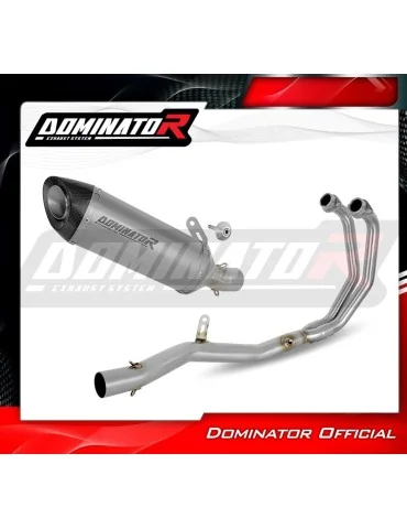 Ligne d'échappement complète Dominator HP8 Titane pour Yamaha YZF-R3 (2019-2024)