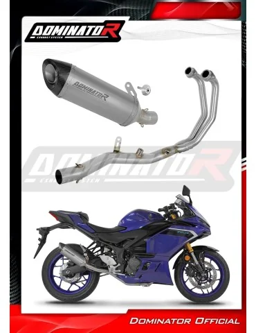 Ligne d'échappement complète Dominator HP8 Titane pour Yamaha YZF-R3 (2025-2026)
