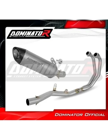Ligne d'échappement complète Dominator HP8 Titane pour Yamaha YZF-R3 (2025-2026)