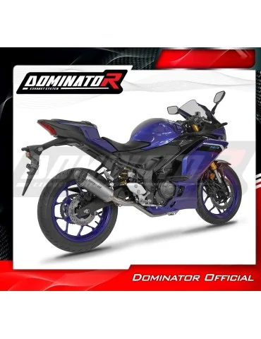 Ligne d'échappement complète Dominator HP8 Titane pour Yamaha YZF-R3 (2025-2026)