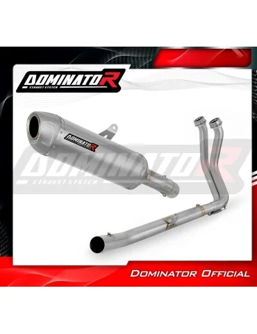 Ligne d'échappement complète inox Dominator S6 pour Honda CB 750 Hornet (2023)