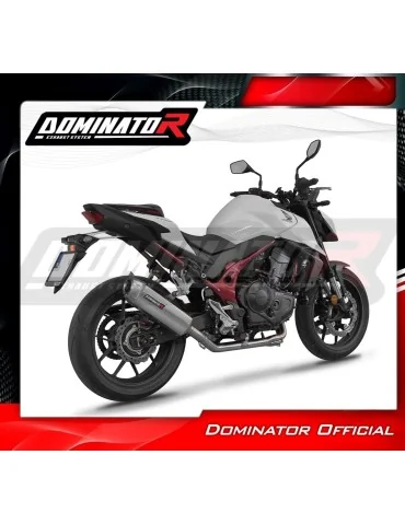 Ligne d'échappement complète inox Dominator S6 pour Honda CB 750 Hornet (2023)