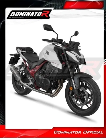 Ligne d'échappement complète inox Dominator S6 pour Honda CB 750 Hornet (2023)