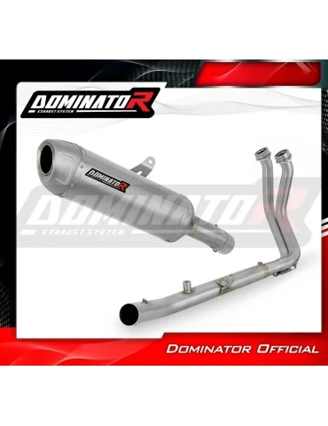 Ligne d'échappement complète inox Dominator S6 pour Honda CB 750 Hornet (2024-2025)