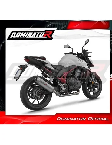 Ligne d'échappement complète inox Dominator S6 pour Honda CB 750 Hornet (2024-2025)