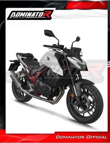 Ligne d'échappement complète inox Dominator S6 pour Honda CB 750 Hornet (2024-2025)