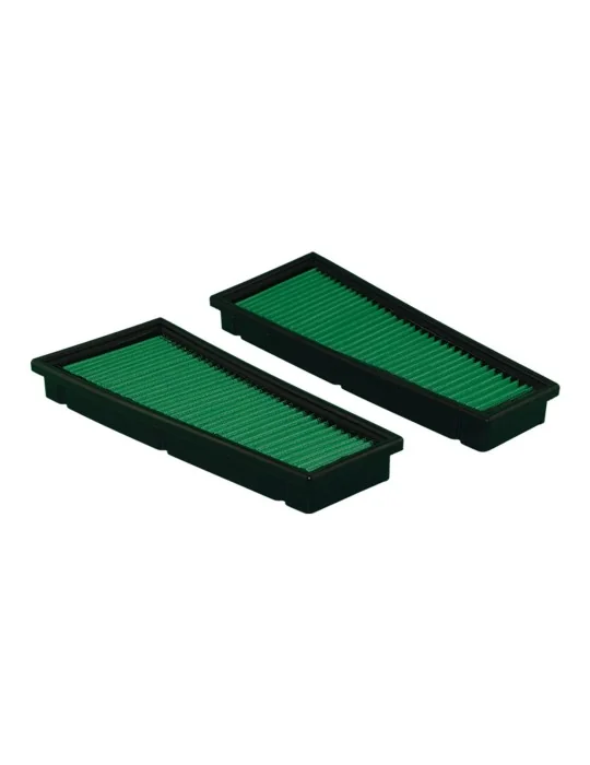 Filtre à air sport Green Filter pour MERCEDES E CLASSE (W213) 63 S 4-MATIC (Kit de 2 filtres) (571 cv) depuis 2017
