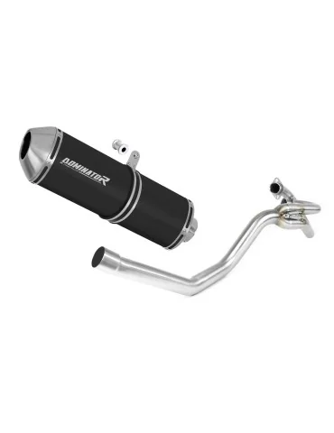 Silencieux slip-on Dominator OVR Noir pour Yamaha XT 660 R (2004-2016) - réf. YA031DARBL