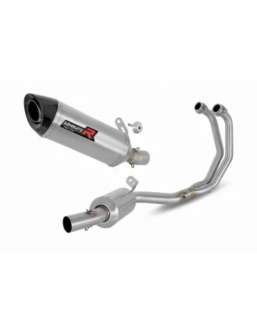Ligne d'échappement complète inox Dominator HP8 pour Yamaha MT-03 (2020-2023) - réf. YA149DEXF