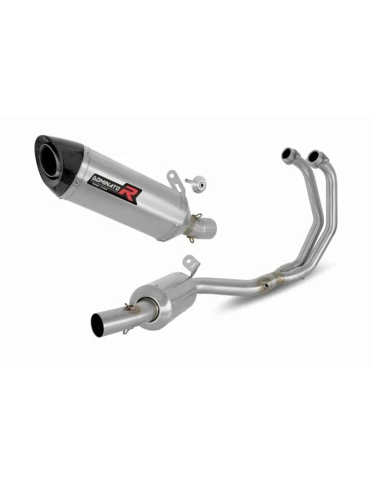 Ligne d'échappement complète inox Dominator HP8 pour Yamaha MT-03 2020-2023, vue 1