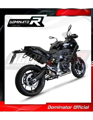 Ligne d'échappement complète inox Dominator GP pour BMW F900XR (2020-2026)