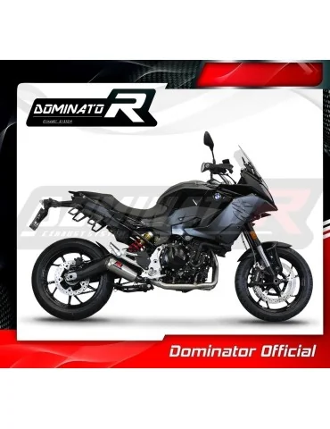 Ligne d'échappement complète inox Dominator GP pour BMW F900XR (2020-2026)