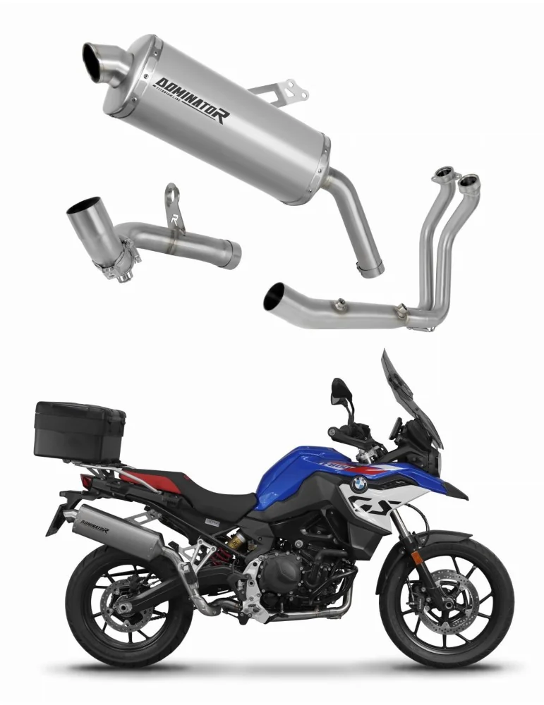 Ligne d'échappement complète Dominator P7 Titane pour BMW F900GS Adventure (2024)