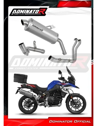 Ligne d'échappement complète Dominator P7 Titane pour BMW F800GS (2024)