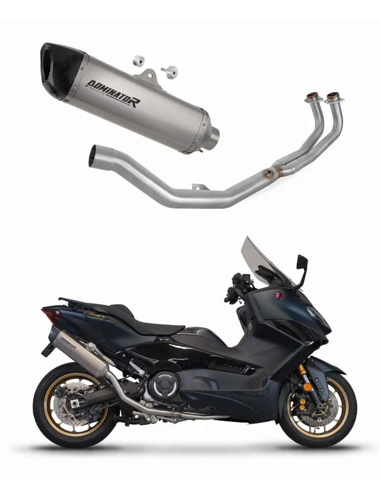 Ligne d'échappement complète Dominator HP6 Titane pour Yamaha XP 560 T-max (2020-2024)